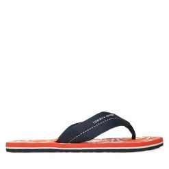 Japonki Tommy Hilfiger. Niebieskie klapki i japonki męskie Tommy Hilfiger. Za 129.99 zł.