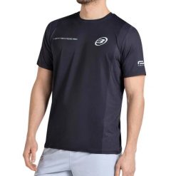 T-shirt Bullpadel Cardona 26i. Czarne t-shirty damskie bullpadel, l, bez wzorów, z jersey, bez kołnierzyka. Za 245.10 zł.