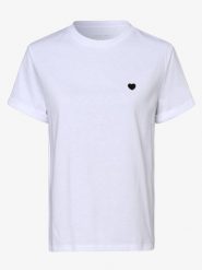 Opus T-shirt Kobiety Bawełna biały, 42. Białe t-shirty damskie Opus, bez wzorów, z bawełny, bez kołnierzyka. Za 179.95 zł.