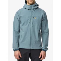 Kurtka softshell męska Fjallraven Bergtagen Stretch Jacket. Niebieskie kurtki męskie Fjällräven, m, bez wzorów, z softshellu, bez kaptura. Za 1,132.99 zł.