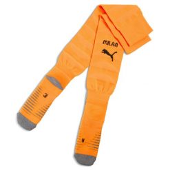 Męskie skarpety AC Milan 25/26 PUMA Heat Fire Black Orange. Brązowe skarpetki męskie Puma, bez wzorów. Za 109.00 zł.