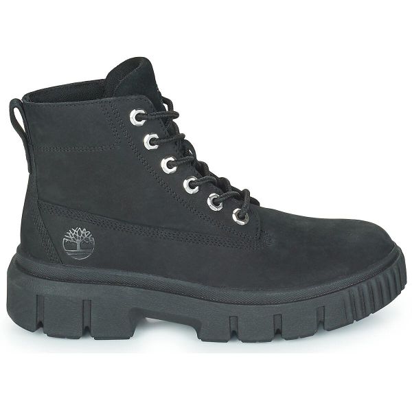 TIMBERLAND GREYFIELD LEATHER BOOT Czarny. Czarne obuwie trekkingowe damskie Timberland. Za 602.40 zł.