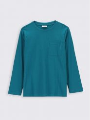 Coccodrillo Bluzka ZC2143101BAB Niebieski Regular Fit. Niebieskie t-shirty chłopięce COCCODRILLO, bez wzorów, z bawełny, bez ramiączek. Za 39.99 zł.