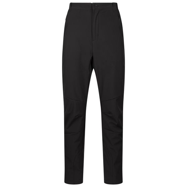 Dlx Rogers - Męskie spodnie Dlx Softshell w kolorze czarnym. Czarne spodnie materiałowe męskie DLX, bez wzorów, z softshellu. Za 392.99 zł.