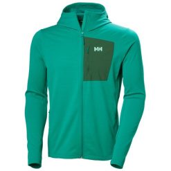 Kurtka turystyczna Helly Hansen Versalite. Zielone kurtki męskie Helly Hansen, m, bez wzorów, z kapturem. Za 436.50 zł.