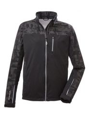 Killtec Kurtka softshellowa "KOS 31" w kolorze czarnym rozmiar: XXL. Czarne kurtki outdoor męskie KILLTEC, m, bez wzorów, bez kaptura. Za 166.88 zł.