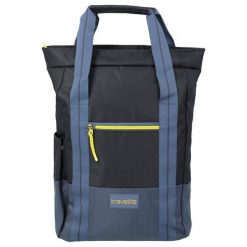 Plecak travelite Color Craze. Niebieskie plecaki męskie Travelite, bez wzorów, z materiału. Za 213.00 zł.