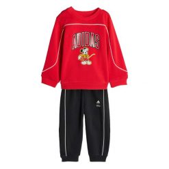 Spodnie Dresowe Adidas Disney Myszka Mickey. Białe spodnie dresowe damskie Adidas, bez wzorów, z dresówki. Za 239.00 zł.