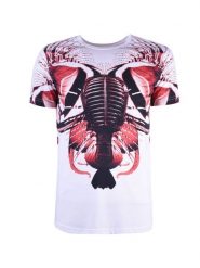 Bikkembergs T-Shirt | C 7 51S FJ M B044 | Mężczyzna | Biały, Czerwony. Białe t-shirty męskie Bikkembergs, m, bez wzorów, z bawełny, bez kołnierzyka. W wyprzedaży za 199.00 zł.
