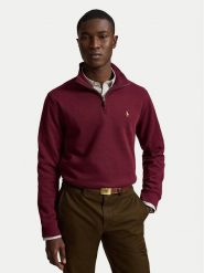 Polo Ralph Lauren Bluza 710P07411509 Bordowy Regular Fit. Czerwone bluzy bez kaptura męskie Polo Ralph Lauren, m, z bawełny. Za 859.99 zł.