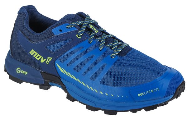 Buty do biegania męskie, Inov-8 Roclite G 275 V2. Niebieskie obuwie do biegania damskie Inov-8. Za 499.99 zł.