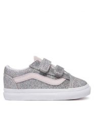 Vans Tenisówki Old Skool V VN000VB2HN31 Srebrny. Szare buty sportowe dziewczęce Vans, bez wzorów, z syntetyku, bez zapięcia. Za 219.99 zł.