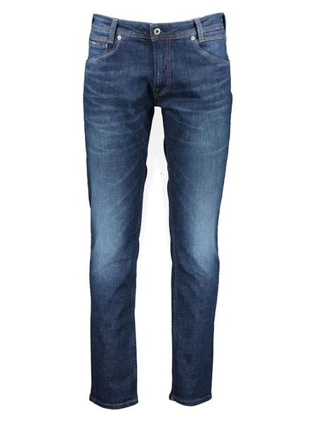 Pepe Jeans Dżinsy "Spike" - Tapered fit - w kolorze granatowym rozmiar: W38/L32. Niebieskie jeansy męskie Pepe Jeans. Za 193.24 zł.