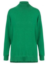 APART Sweter w kolorze zielonym rozmiar: 36. Zielone golfy damskie Apart, bez wzorów, bez ramiączek. Za 109.78 zł.