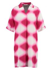 KEY LARGO Sukienka w kolorze kremowo-różowym rozmiar: XS. Brązowe sukienki damskie KEY LARGO, na co dzień, xs, bez wzorów, z wiskozy, bez kołnierzyka, bez ramiączek, midi, proste. Za 149.45 zł.