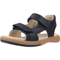 Sandały KICKERS PLATINO Niebieski. Niebieskie sandały damskie Kickers, bez wzorów, ze skóry, bez obcasa. Za 243.99 zł.