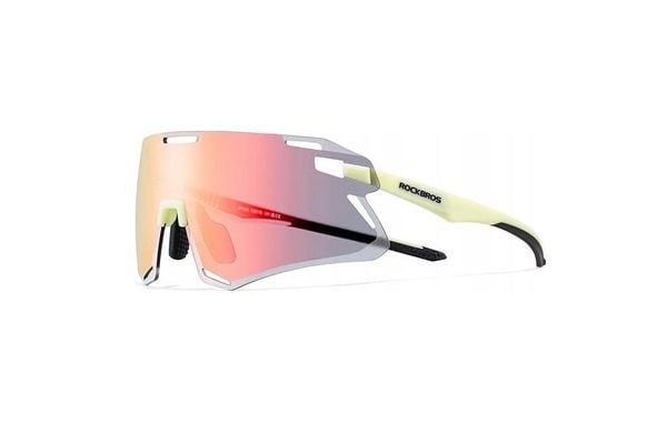 Okulary sportowe przeciwsłoneczne unisex Rockbros 14120007006. Czarne okulary przeciwsłoneczne męskie ROCKBROS, z mikrofibry. Za 132.00 zł.