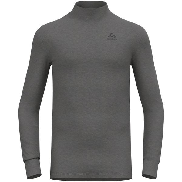 T-shirt Thermique Odlo ACTIVE WARM ECO, Col Roulé. Szare bielizna termoaktywna męska Odlo, l, bez wzorów, z materiału. Za 299.99 zł.