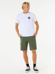 Rip Curl Bermudy "Boardwalk Global Entry" w kolorze zielonym rozmiar: 31. Zielone szorty męskie Rip Curl, bez wzorów. Za 126.75 zł.