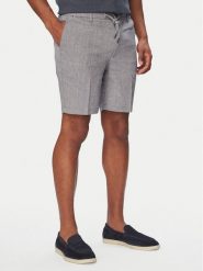 BOSS Szorty materiałowe Kane1 50557537 Niebieski Regular Fit. Niebieskie szorty męskie Boss, z materiału, bez kołnierzyka. Za 629.99 zł.