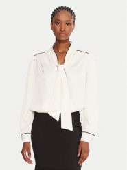Rinascimento Koszula CFC0125148003 Biały Regular Fit. Białe koszule damskie RINASCIMENTO, l, bez wzorów, z syntetyku, bez kołnierzyka, bez ramiączek. Za 379.99 zł.