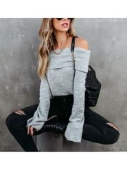 Milan Kiss Sweter w kolorze szarym rozmiar: S. Szare swetry klasyczne damskie Milan Kiss, s, bez kołnierzyka. Za 104.99 zł.