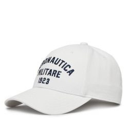 Czapka z daszkiem Aeronautica Militare. Białe czapki męskie AERONAUTICA MILITARE, bez wzorów. Za 189.99 zł.