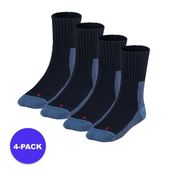 Skarpety do chodzenia unisex – Multi Blue – 4 pary. Niebieskie skarpetki damskie XTREME, bez wzorów, z elastanu. W wyprzedaży za 205.45 zł.