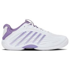 Sneakersy damskie K-swiss HCE 3 CLAY do treningu białe (94604-149-M). Białe obuwie trekkingowe damskie K-Swiss. Za 309.00 zł.