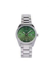 Casio Zegarek MTP-1302PD-3AVEF Srebrny. Szare, analogowe zegarki męskie Casio, srebrne. Za 249.99 zł.