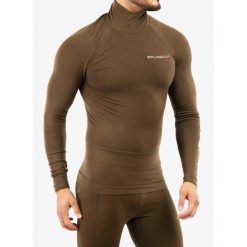 Bluza termoaktywna męska Brubeck Ranger Wool. Zielone bluzy bez kaptura męskie Brubeck, m. Za 398.99 zł.