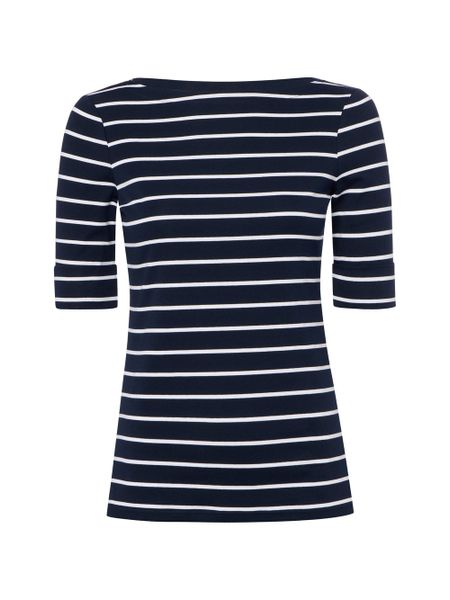 Lauren Ralph Lauren Koszulka Kobiety Bawełna niebieski, L. Niebieskie t-shirty damskie Lauren Ralph Lauren, l, bez wzorów, z bawełny, bez kołnierzyka. Za 379.95 zł.