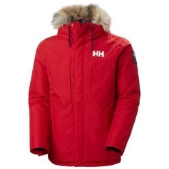 Kurtka uniwersalna męska Helly Hansen 53995162. Czerwone kurtki męskie Helly Hansen, m, bez wzorów, z puchu, klasyczne, z kapturem. Za 1,531.00 zł.