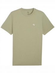 Koszulka na co dzień Męska PumaT-Shirt Bawełniana Sportowa. Zielone t-shirty sportowe męskie Puma, m, z bawełny, bez ramiączek. Za 90.99 zł.