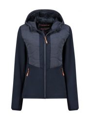 Canadian Peak Kurtka polarowa "Tigneseak" w kolorze granatowym rozmiar: XXL. Niebieskie kurtki damskie Canadian Peak, xxl, bez wzorów, z materiału, bez kaptura. Za 165.71 zł.