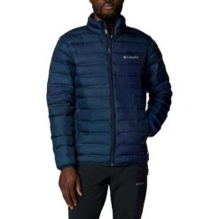 Kurtka COLUMBIA LAKE 22 II DOWN JACKET Niebieski. Niebieskie kurtki męskie Columbia, bez wzorów, z syntetyku, sportowe, bez kaptura. Za 620.10 zł.