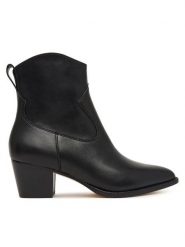 LAUREN RALPH LAUREN Botki Harpher Bo Bte 802P15896001 Czarny. Czarne botki damskie Lauren Ralph Lauren, ze skóry, bez obcasa, na słupku, bez zapięcia. Za 1,199.00 zł.