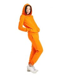 Bluza z bawełna z kaptur na co dzień na siłownię. Zielone bluzy sportowe damskie LEONE 1947 APPAREL, s, bez wzorów, z bawełny, bez ramiączek, bez kaptura. Za 149.99 zł.