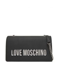 LOVE MOSCHINO Torebka JC4192PP0NKD000B Czarny. Czarne torebki klasyczne damskie Love Moschino, bez wzorów, ze skóry, bez dodatków. Za 759.99 zł.