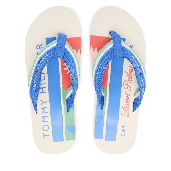 Japonki Tommy Hilfiger. Niebieskie klapki i japonki męskie Tommy Hilfiger. Za 169.99 zł.