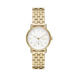 Zegarek Skagen. Żółte zegarki damskie Skagen, złote. Za 889.99 zł.