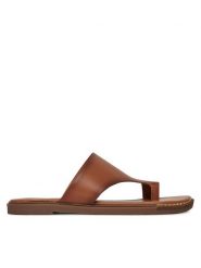 Lasocki Japonki LALITA WI23-LALITA-10 Brązowy. Brązowe klapki damskie Lasocki, bez wzorów, ze skóry, bez obcasa. Za 159.99 zł.
