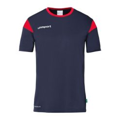 Koszulka Uhlsport Squad 27. Czerwone bluzki damskie UHLSPORT, bez wzorów, z dżerseju, bez kołnierzyka. Za 122.50 zł.
