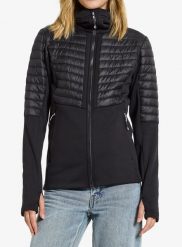 Kurtka hybrydowa damska Didriksons Annema Full Zip 6. Czarne kurtki damskie Didriksons, bez wzorów, z materiału, bez kaptura. Za 603.95 zł.
