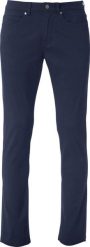 Clique spodnie 5-pocket stretch z twillu - dark navy. Niebieskie spodnie materiałowe męskie CLIQUE, bez wzorów, z bawełny, klasyczne. Za 262.37 zł.