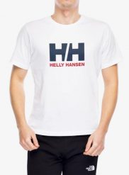 Koszulka z nadrukiem męska Helly Hansen HH Logo T-Shirt 2.0. Białe t-shirty męskie Helly Hansen, m, bez wzorów, z bawełny, bez kołnierzyka. Za 160.50 zł.