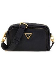 Guess Torebka w kolorze czarnym - 22 x 14 x 7 cm rozmiar: onesize. Czarne torebki klasyczne damskie Guess, z aplikacjami, z materiału, bez dodatków. Za 377.64 zł.
