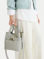 GINO ROSSI Torebka EO-LDA88 Szary. Szare torebki klasyczne damskie Gino Rossi, bez wzorów, z materiału, bez dodatków. Za 329.99 zł.