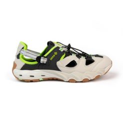 Sandały Frosty V4 wodoodporne, regulowane, z antypoślizgową podeszwą. Brązowe sandały damskie IZAS, bez zapięcia. W wyprzedaży za 265.17 zł.