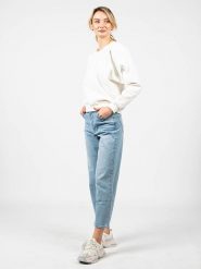 Pepe Jeans Bluza "Esther" | PL581254 | Esther | Kobieta | Kremowy. Białe bluzy bez kaptura damskie Pepe Jeans, s, z bawełny. W wyprzedaży za 199.00 zł.